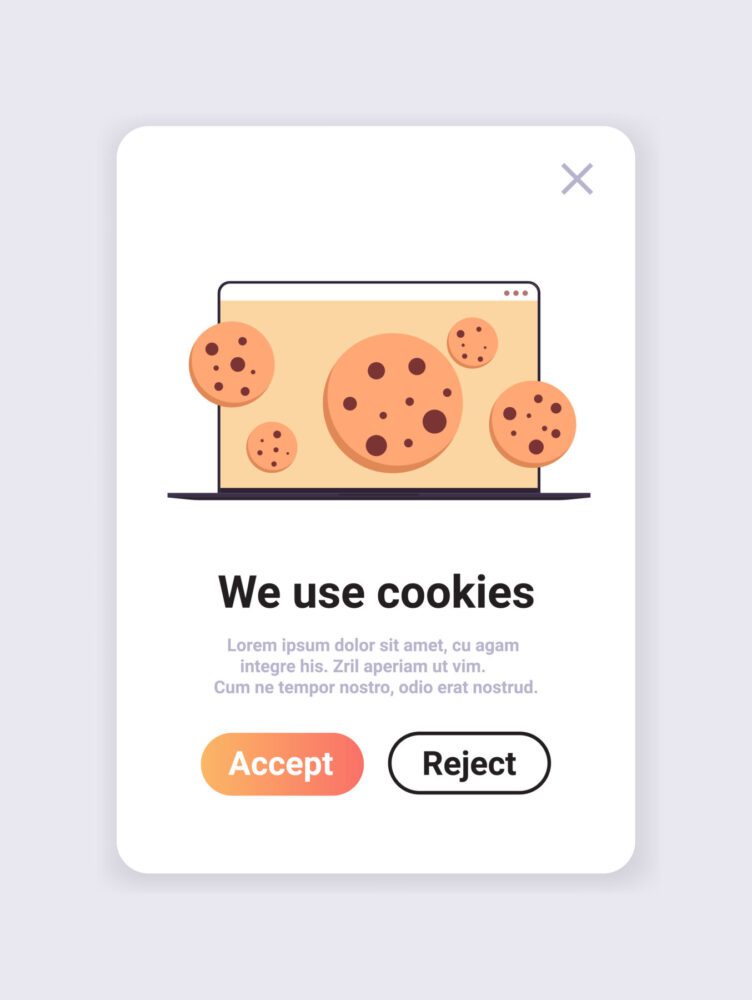 avisos de cookies irregulares
